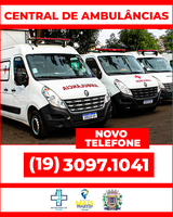 Atendimentos da Central de Ambulância 