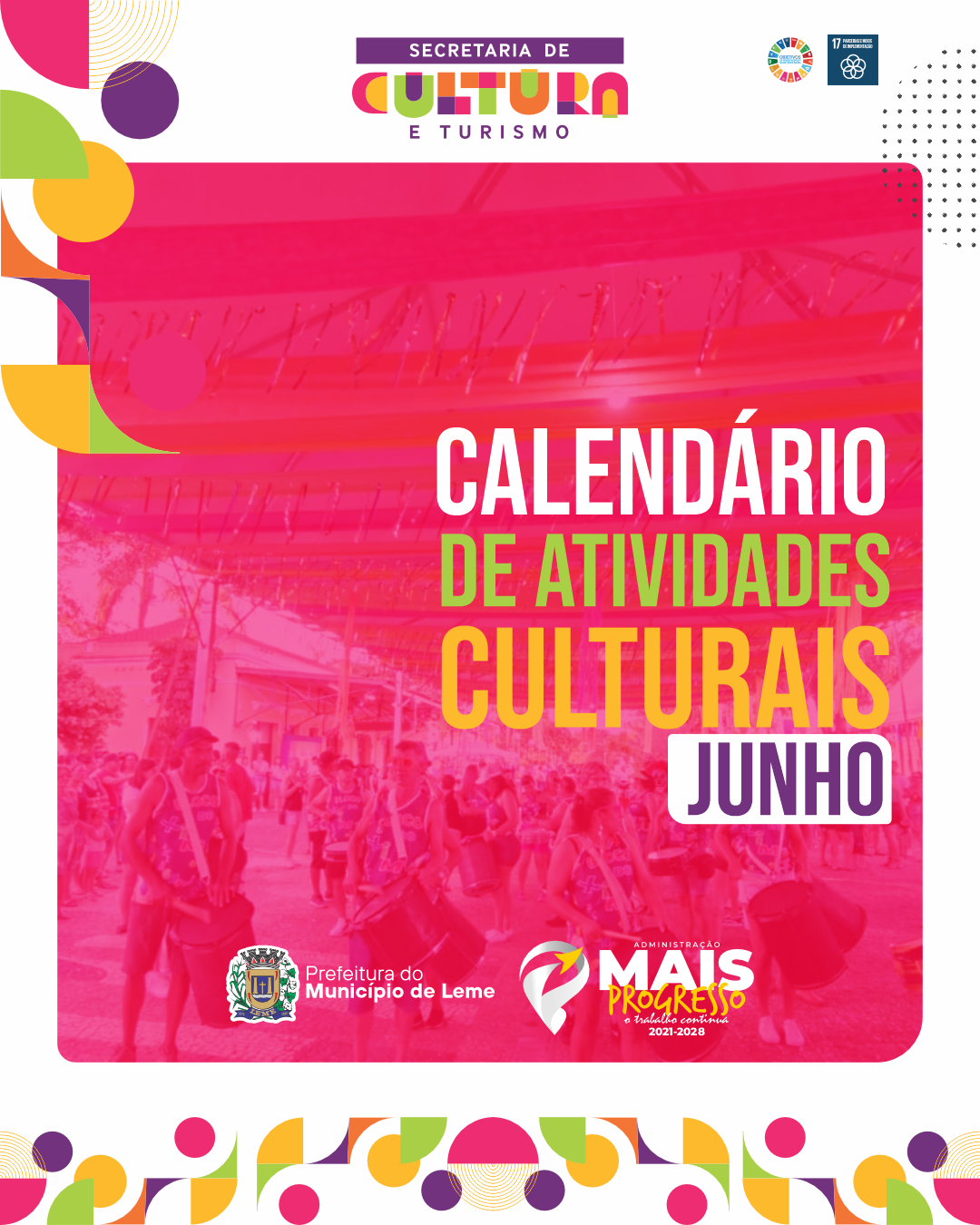 Calendário Cultural junho 2025