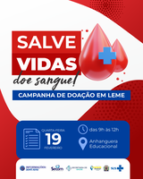 Calendário de Doação de Sangue 2025 tem início em fevereiro