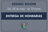 Câmara de Leme realiza Sessão Solene para entrega de honrarias