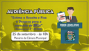CONVOCAÇÃO PARA AUDIÊNCIA PÚBLICA
