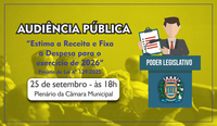 CONVOCAÇÃO PARA AUDIÊNCIA PÚBLICA