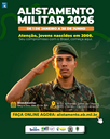 Junta de Serviço Militar informa sobre o Alistamento Militar 2026